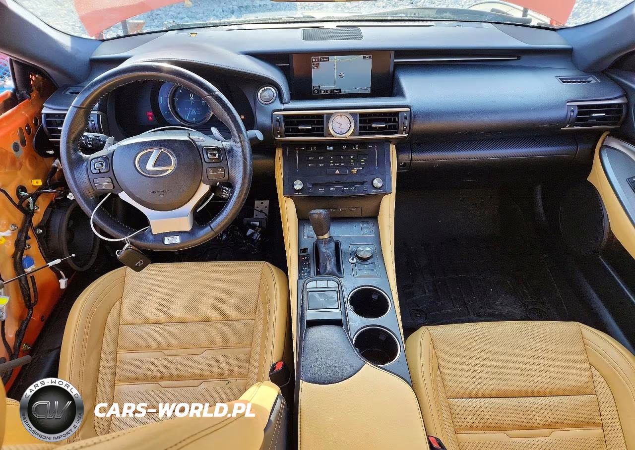 2015 Lexus Rc 350 VIN:JTHHE5BC6F5010423 - 8