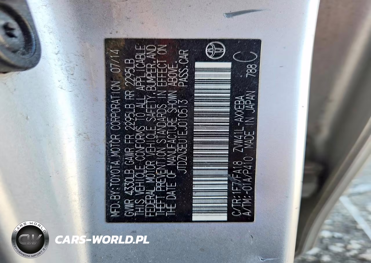 2014 Toyota Prius V Two VIN:JTDZN3EU1EJ010513 - 12