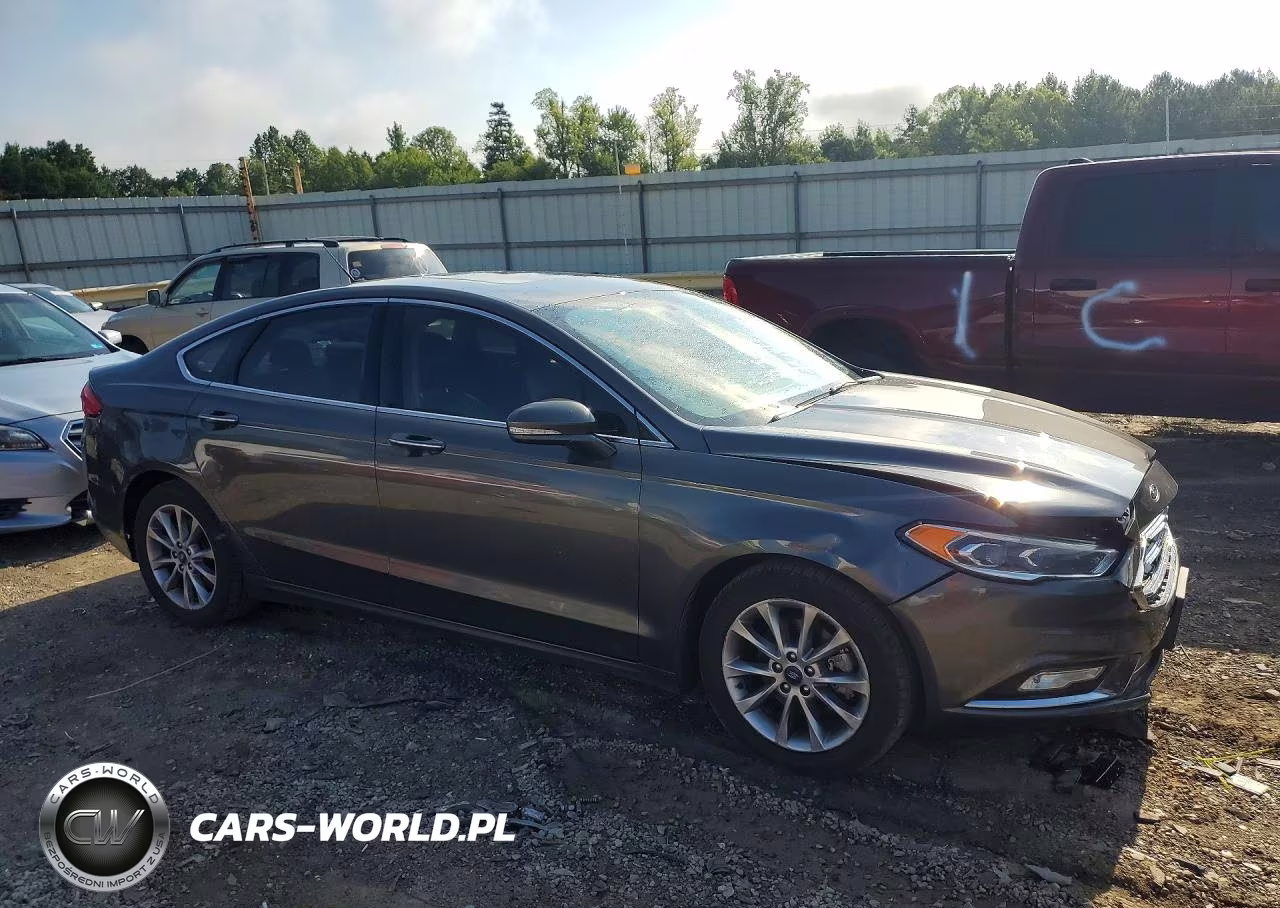 2017 Ford Fusion Se VIN:3FA6P0HD2HR401208 - 4