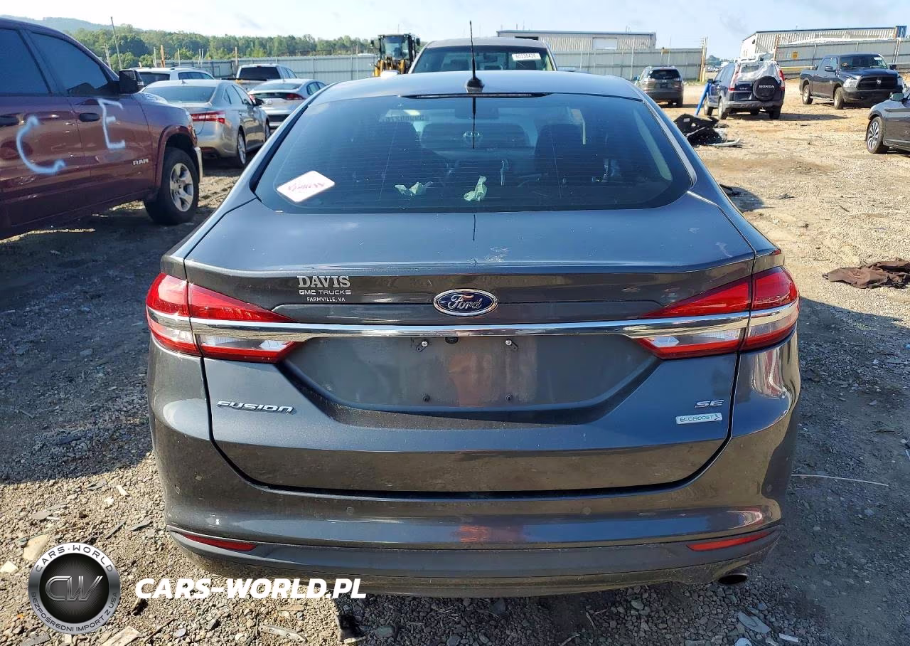 2017 Ford Fusion Se VIN:3FA6P0HD2HR401208 - 6