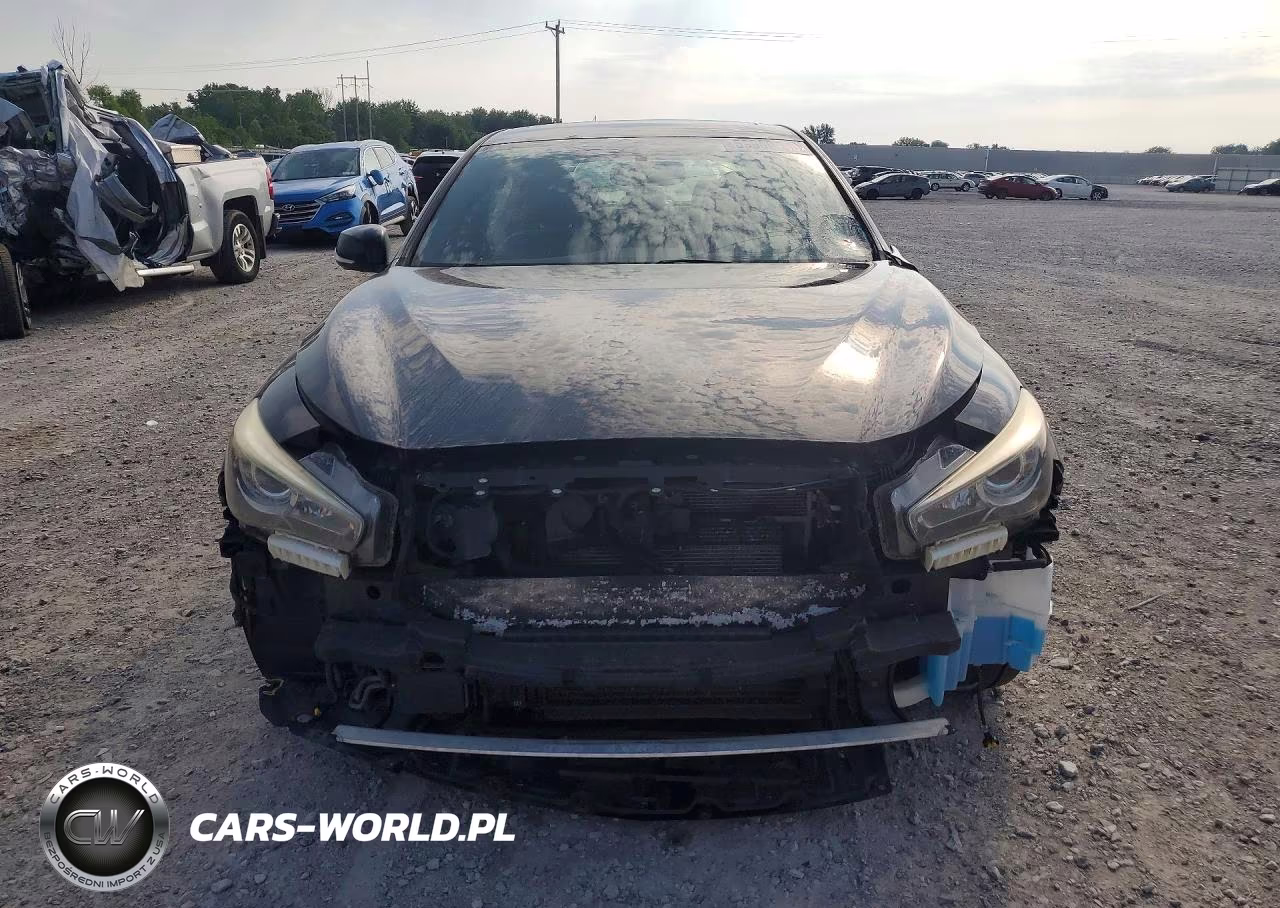 2018 Infiniti Q50 Red Sport 400 VIN:JN1FV7AR3JM480808 - 5