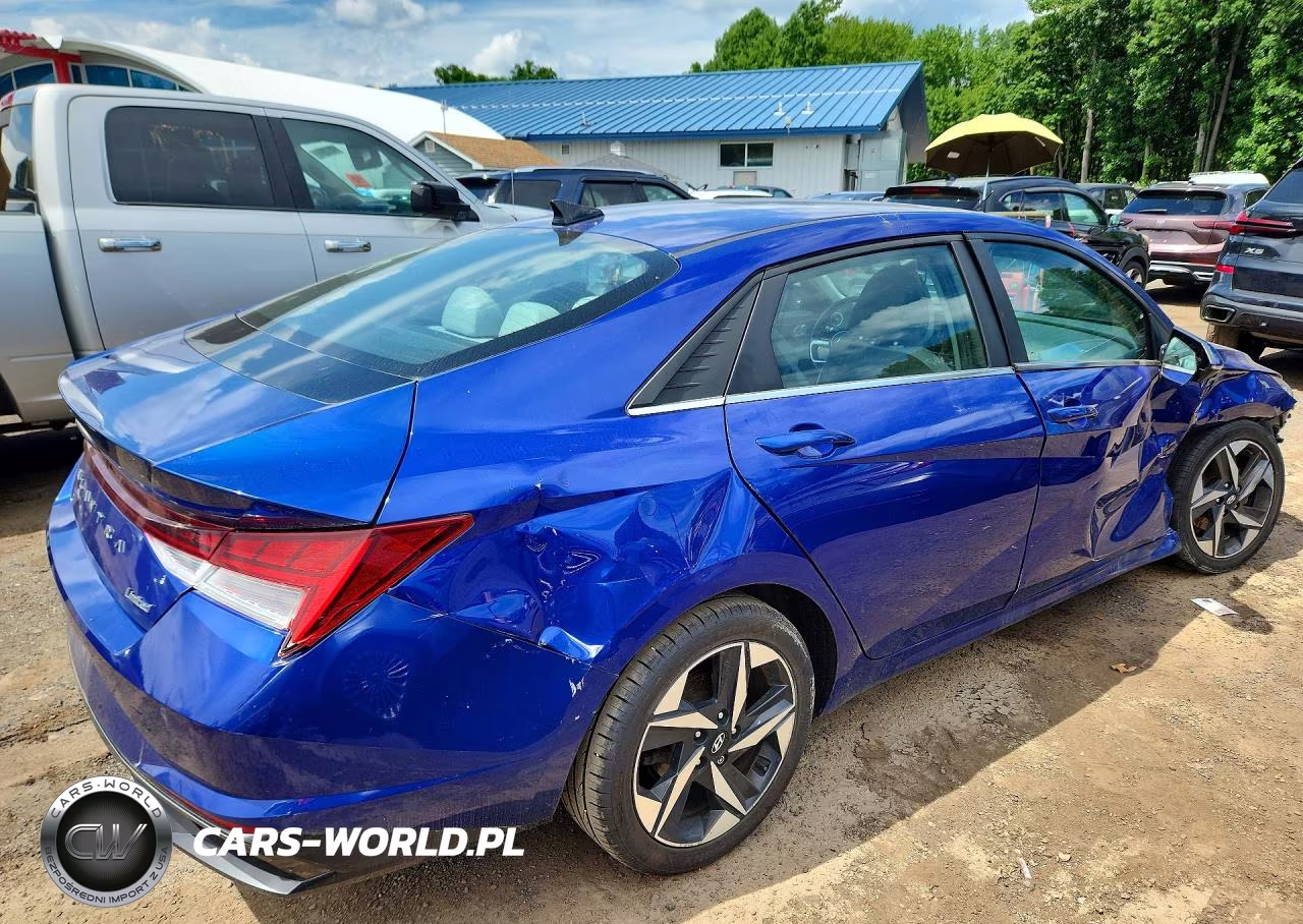 2021 Hyundai Elantra Limited VIN:KMHLP4AG2MU133428 - 3