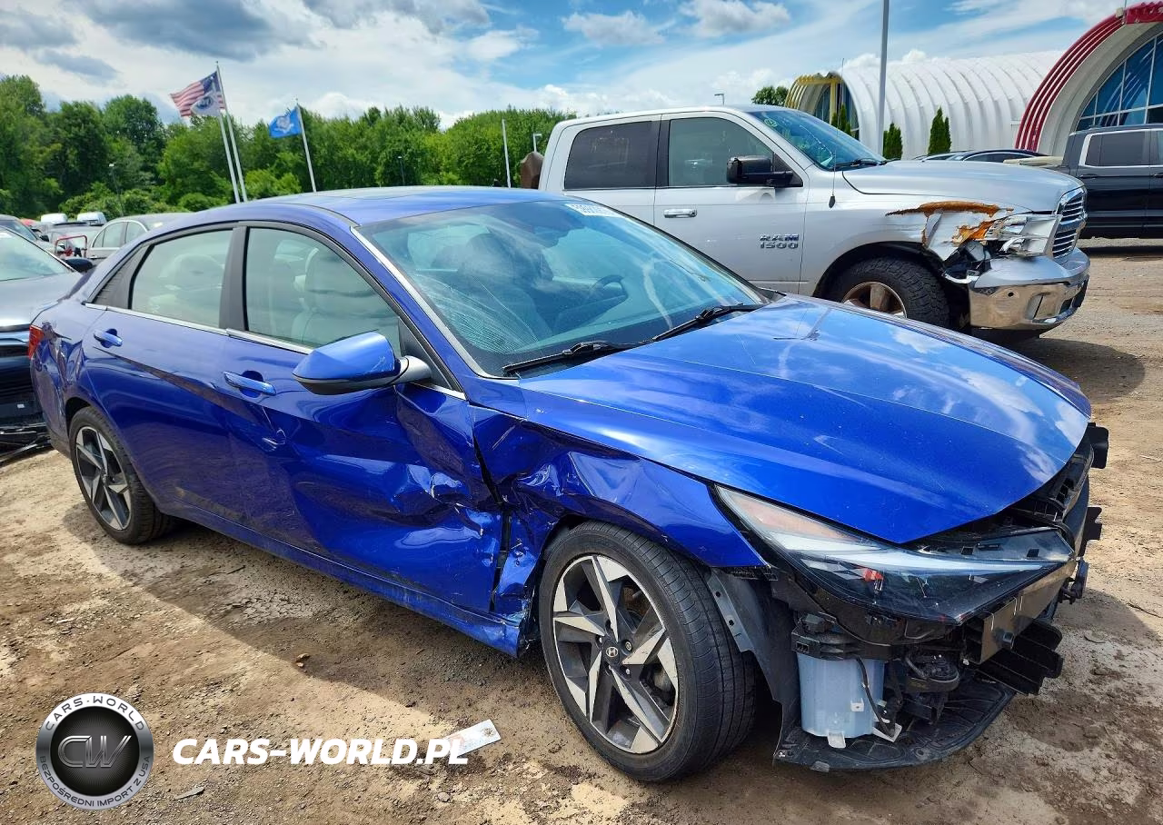 2021 Hyundai Elantra Limited VIN:KMHLP4AG2MU133428 - 4