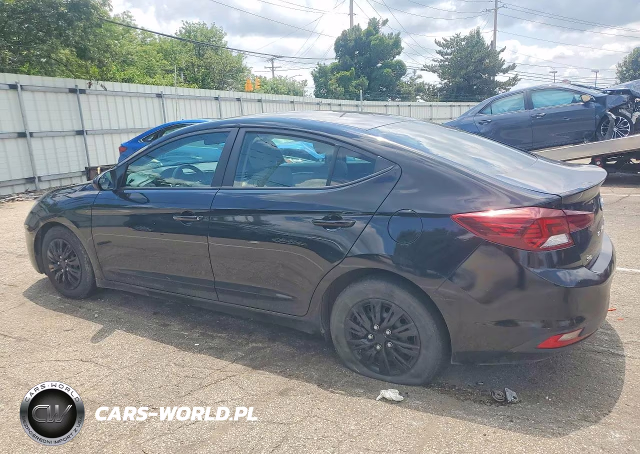 2020 Hyundai Elantra Se VIN:KMHD74LF3LU093030 - 2