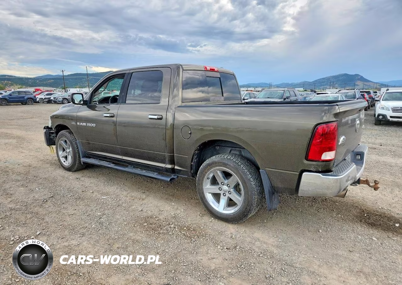 2012 Dodge Ram 1500 Slt VIN:1C6RD7LT8CS308821 - 2