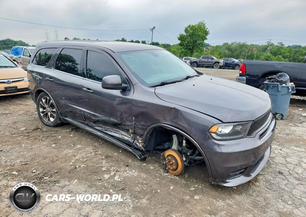2019 Dodge Durango Gt VIN:1C4RDJDGXKC717872 - 4