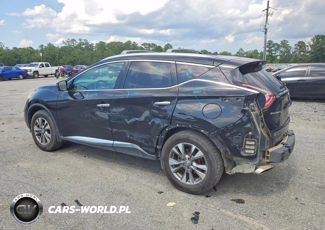 2016 Nissan Murano Sl VIN:5N1AZ2MG5GN120415 - 2