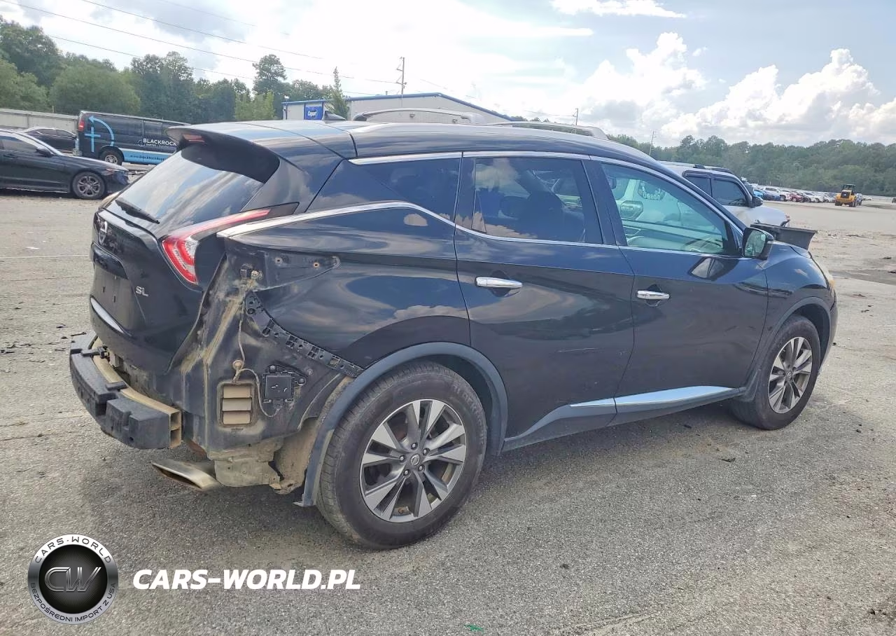 2016 Nissan Murano Sl VIN:5N1AZ2MG5GN120415 - 3