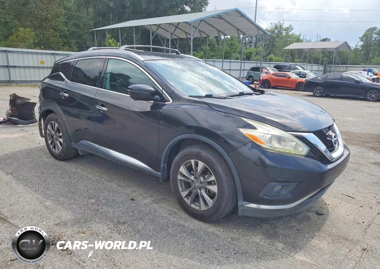2016 Nissan Murano Sl VIN:5N1AZ2MG5GN120415 - 4