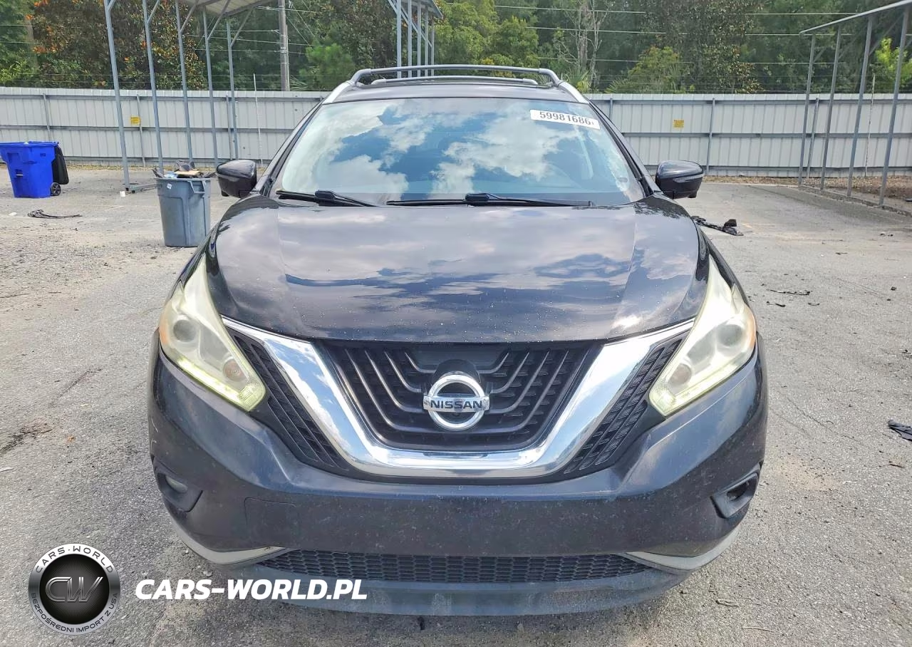 2016 Nissan Murano Sl VIN:5N1AZ2MG5GN120415 - 5