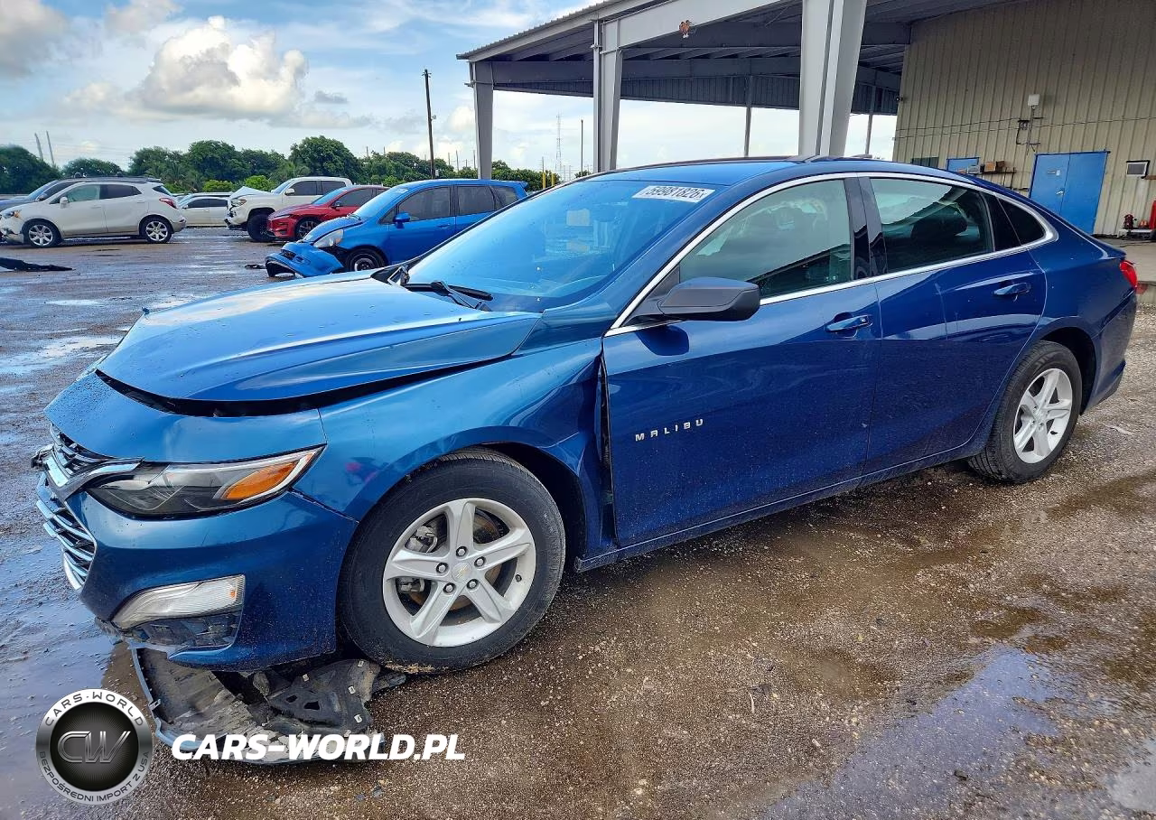 2019 Chevrolet Malibu Ls VIN:1G1ZB5ST2KF133101 - 1