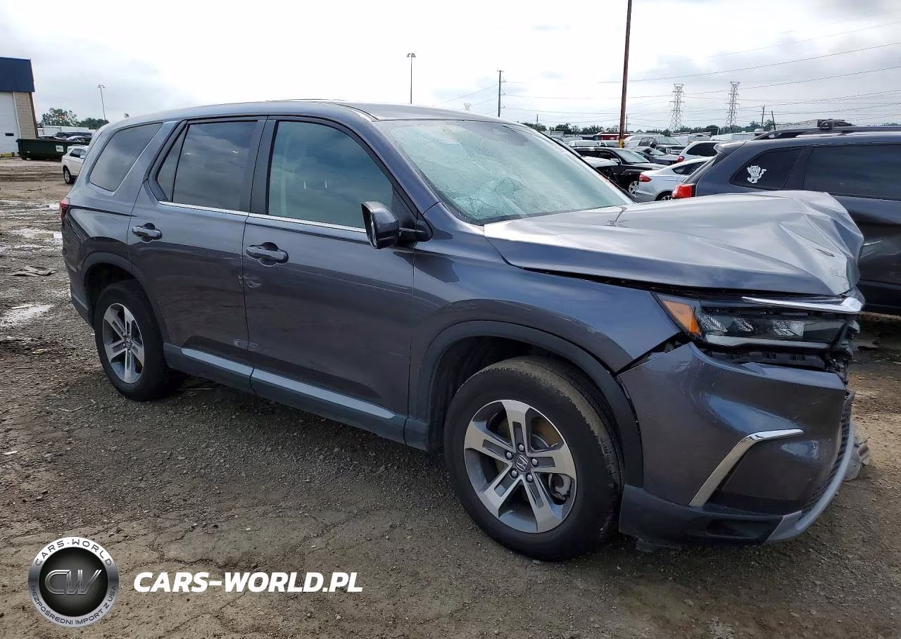 2025 Honda Pilot Exl VIN:5FNYG1H40SB116718 - 4