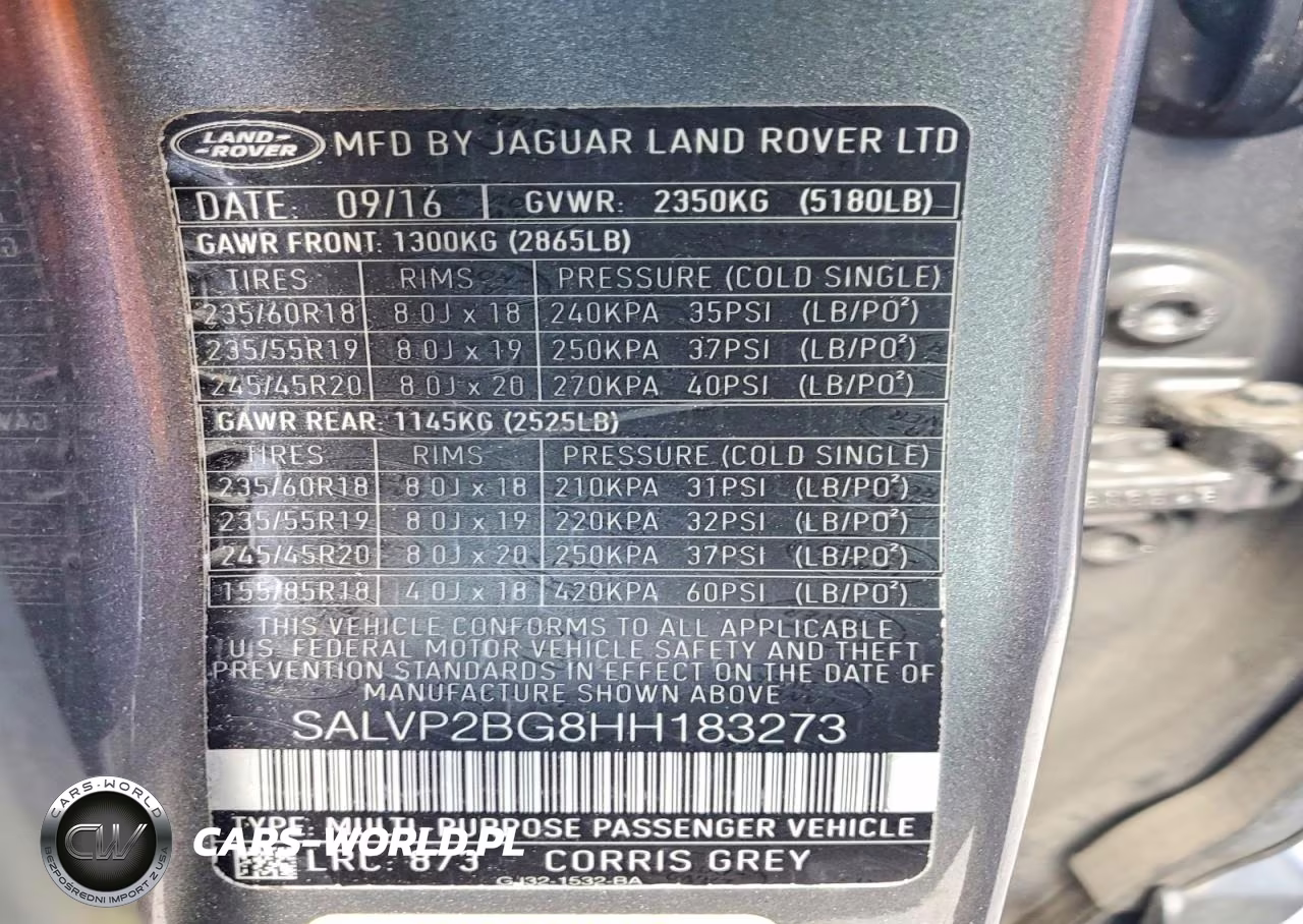 2017 Land Rover Range Rover Evoque Se VIN:SALVP2BG8HH183273 - 13