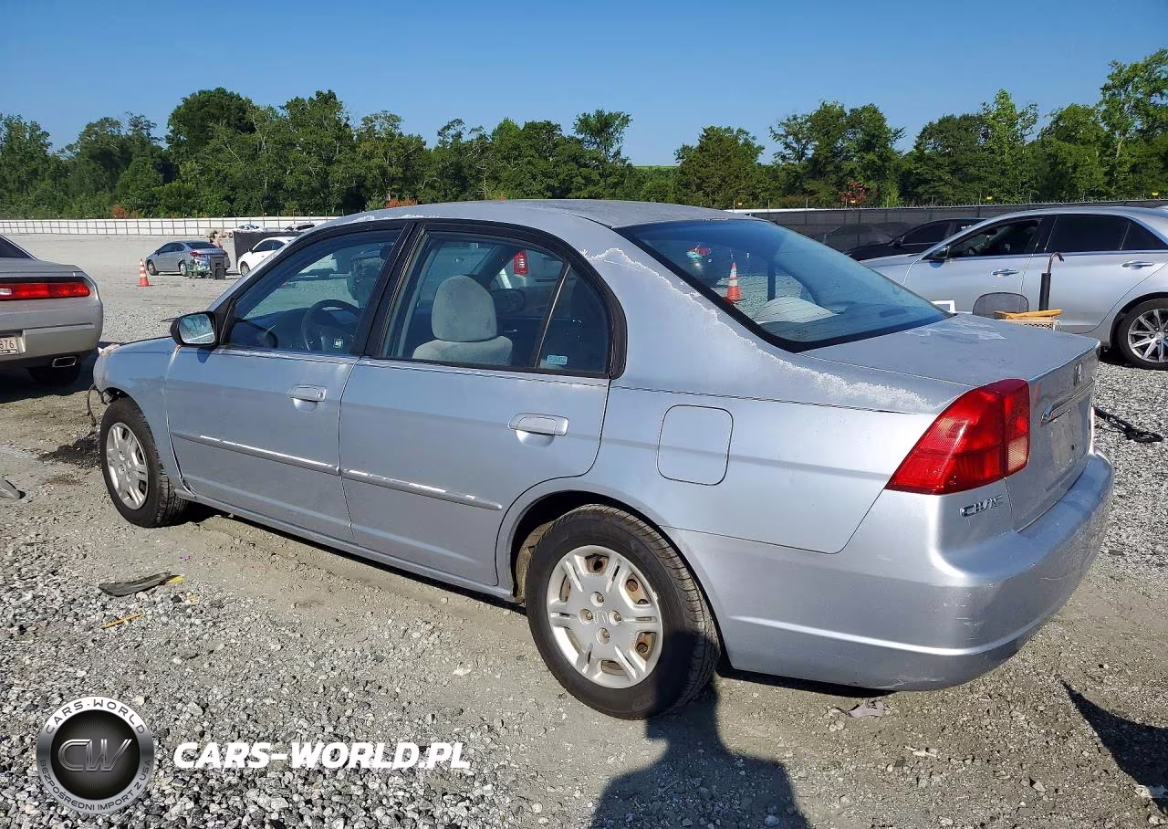 2002 Honda Civic Lx VIN:2HGES15582H598221 - 2