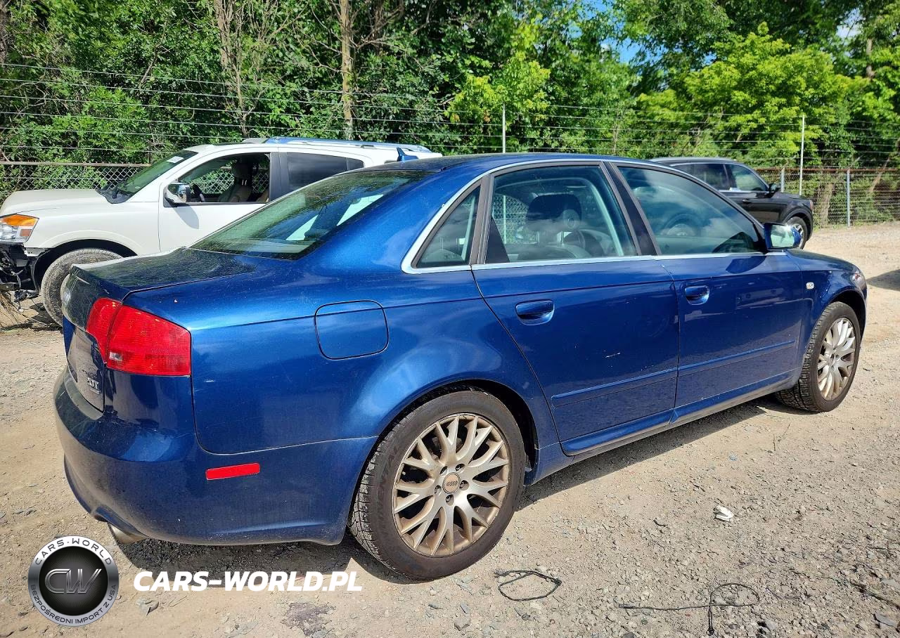 2008 Audi A4 2.0T Quattro VIN:WAUDF78E88A142303 - 3