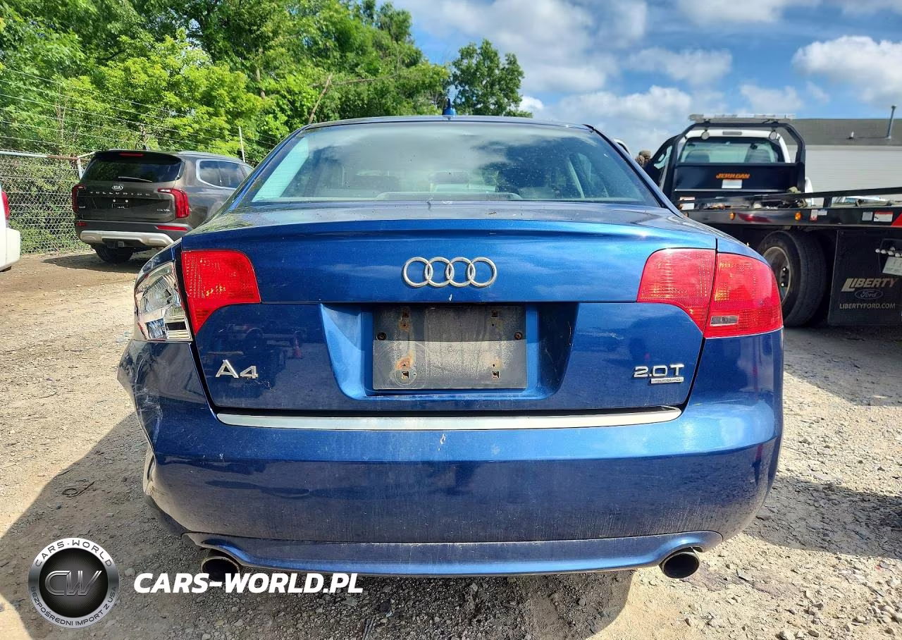 2008 Audi A4 2.0T Quattro VIN:WAUDF78E88A142303 - 6