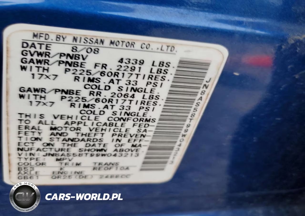 2009 Nissan Rogue S VIN:JN8AS58T99W043213 - 13