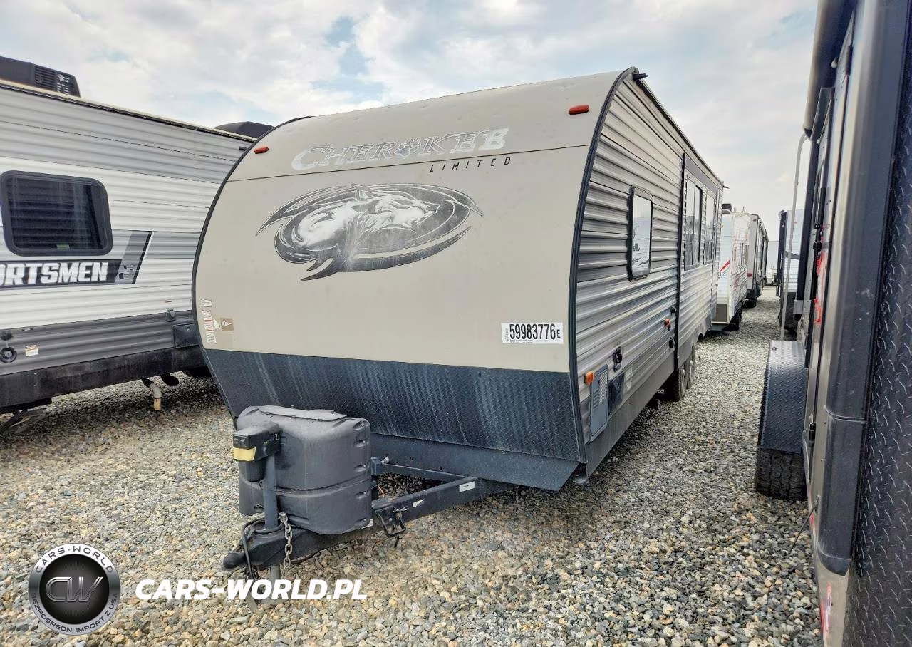 2017 Forest River Cherokee Camper VIN:4X4TCKB24HX128477 - 2