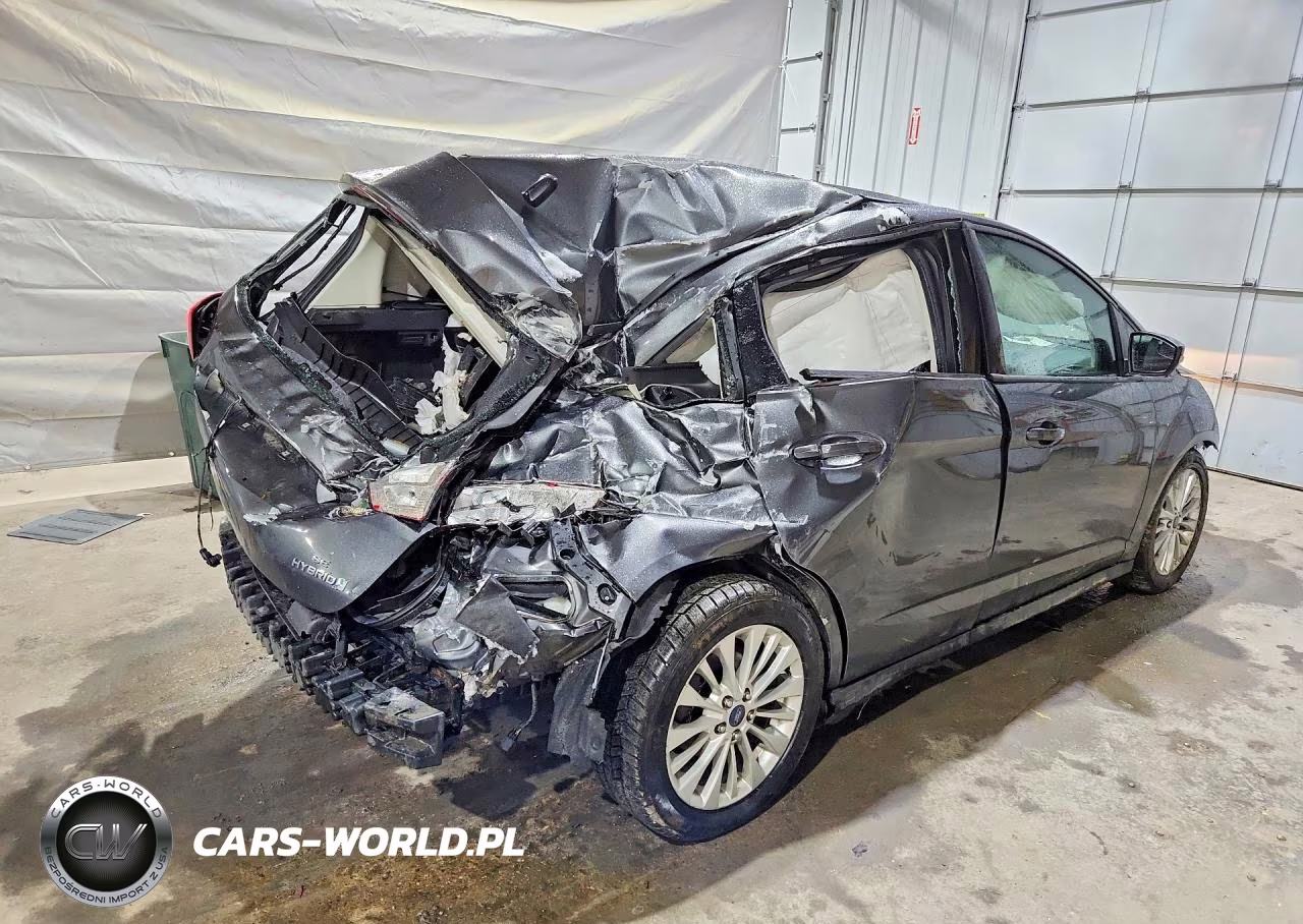 2017 Ford C-Max Se VIN:1FADP5AU2HL105411 - 3