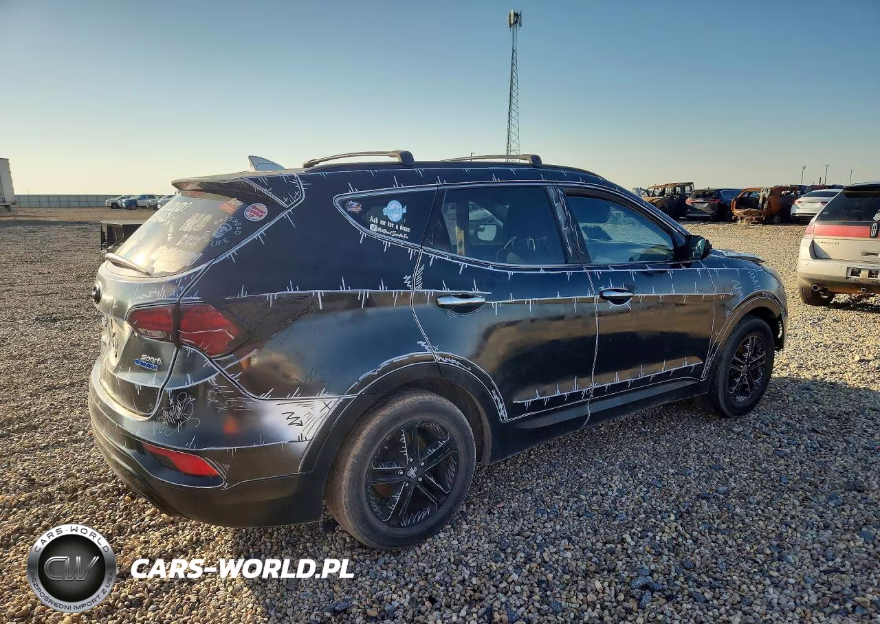 2017 Hyundai Santa Fe Sport 2.4L VIN:5XYZU3LB2HG398506 - 3