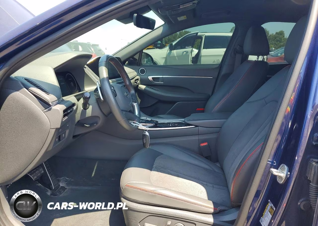 2021 Hyundai Sonata Sel Plus VIN:5NPEJ4J23MH122211 - 7