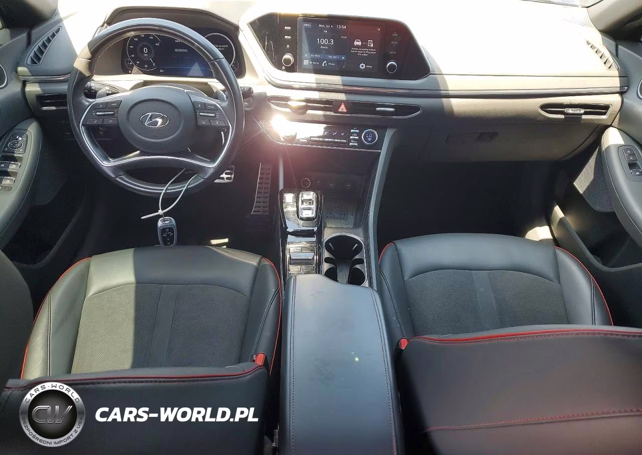 2021 Hyundai Sonata Sel Plus VIN:5NPEJ4J23MH122211 - 8