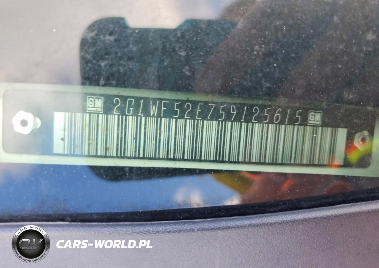 2005 Chevrolet Impala VIN:2G1WF52E759125615 - 12