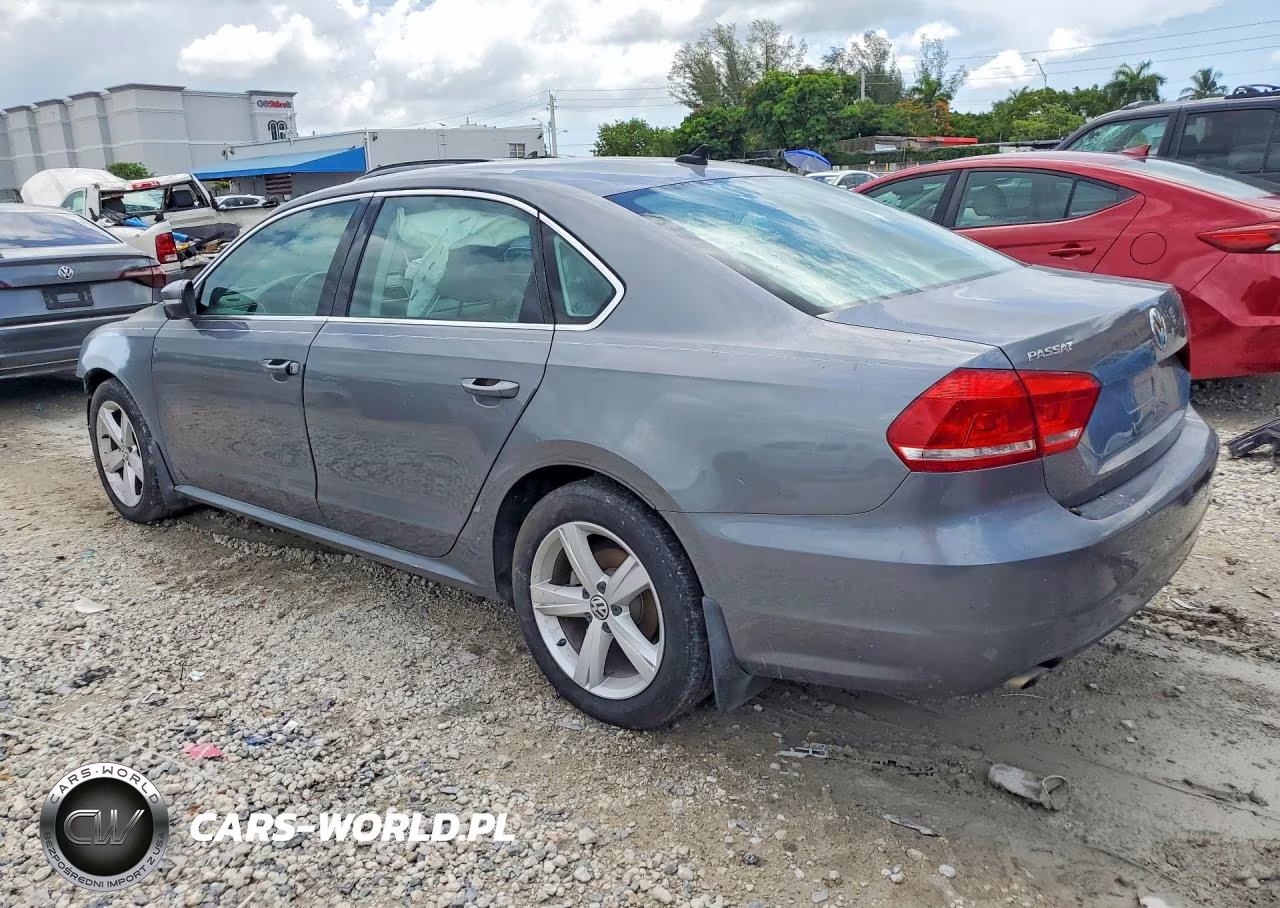 2015 Volkswagen Passat S VIN:1VWAS7A30FC080534 - 2