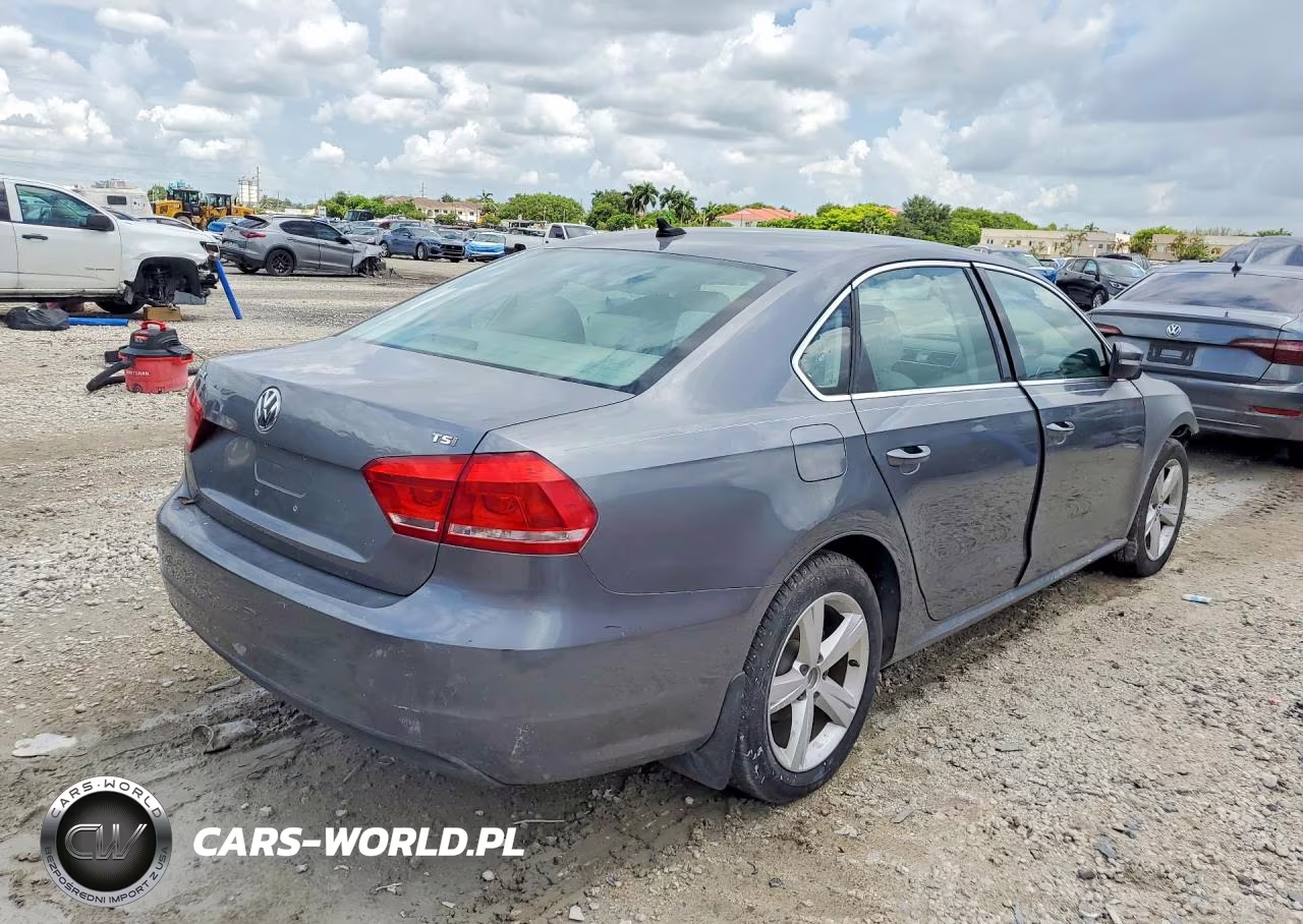 2015 Volkswagen Passat S VIN:1VWAS7A30FC080534 - 3