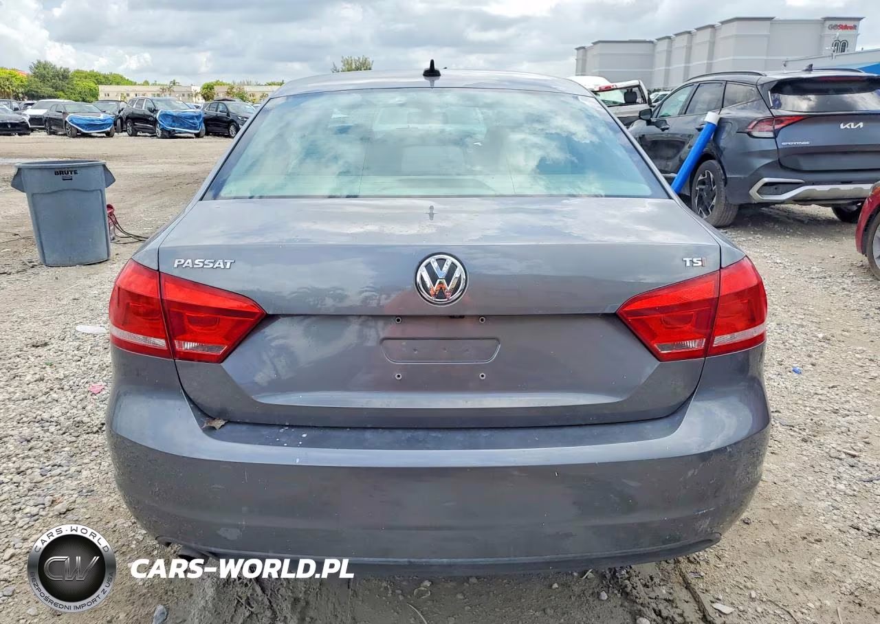 2015 Volkswagen Passat S VIN:1VWAS7A30FC080534 - 6