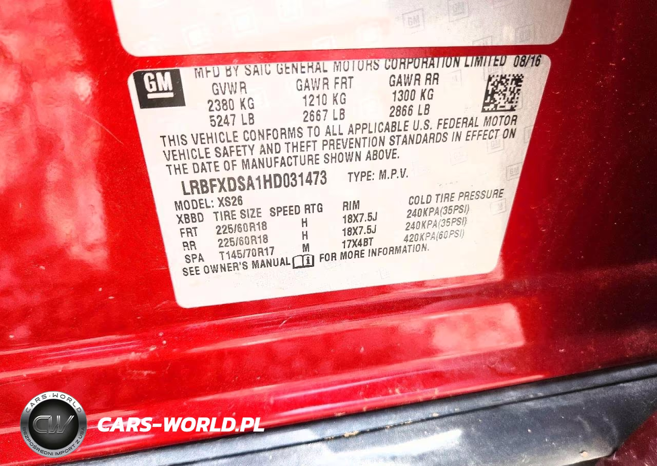 2017 Buick Envision Essence VIN:LRBFXDSA1HD031473 - 13