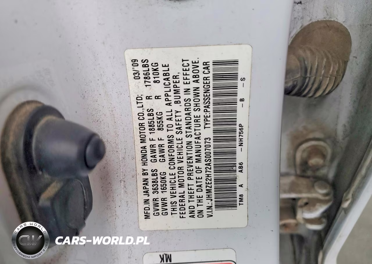 2010 Honda Insight VIN:JHMZE2H72AS007073 - 12