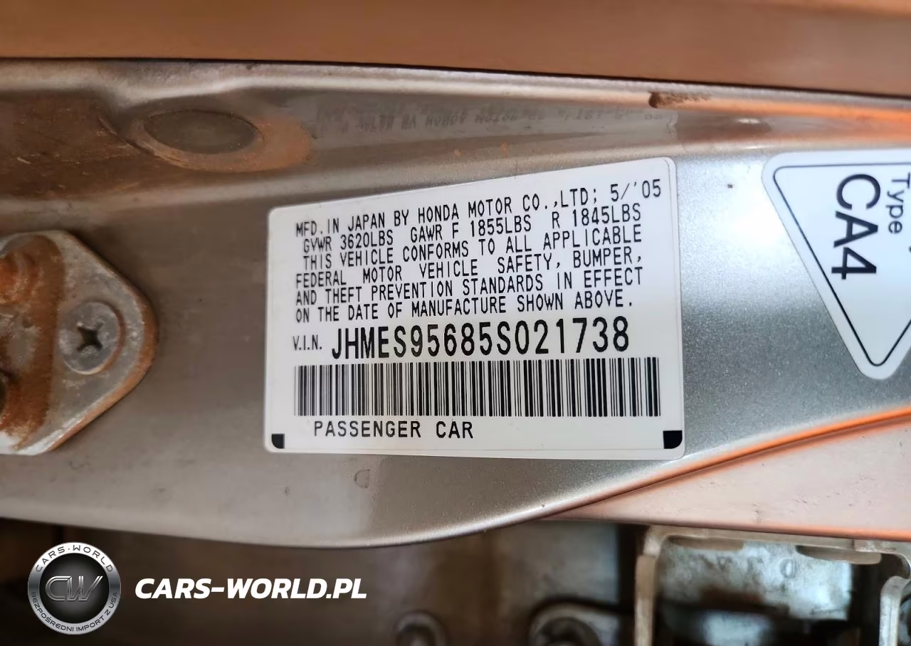 2005 Honda Civic Hybrid VIN:JHMES95685S021738 - 13