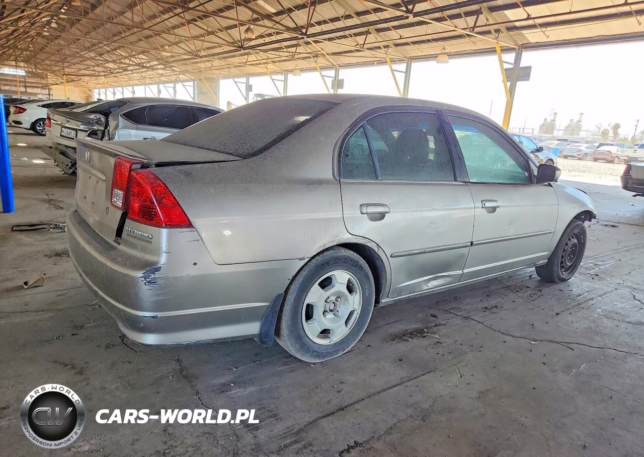 2005 Honda Civic Hybrid VIN:JHMES95685S021738 - 3