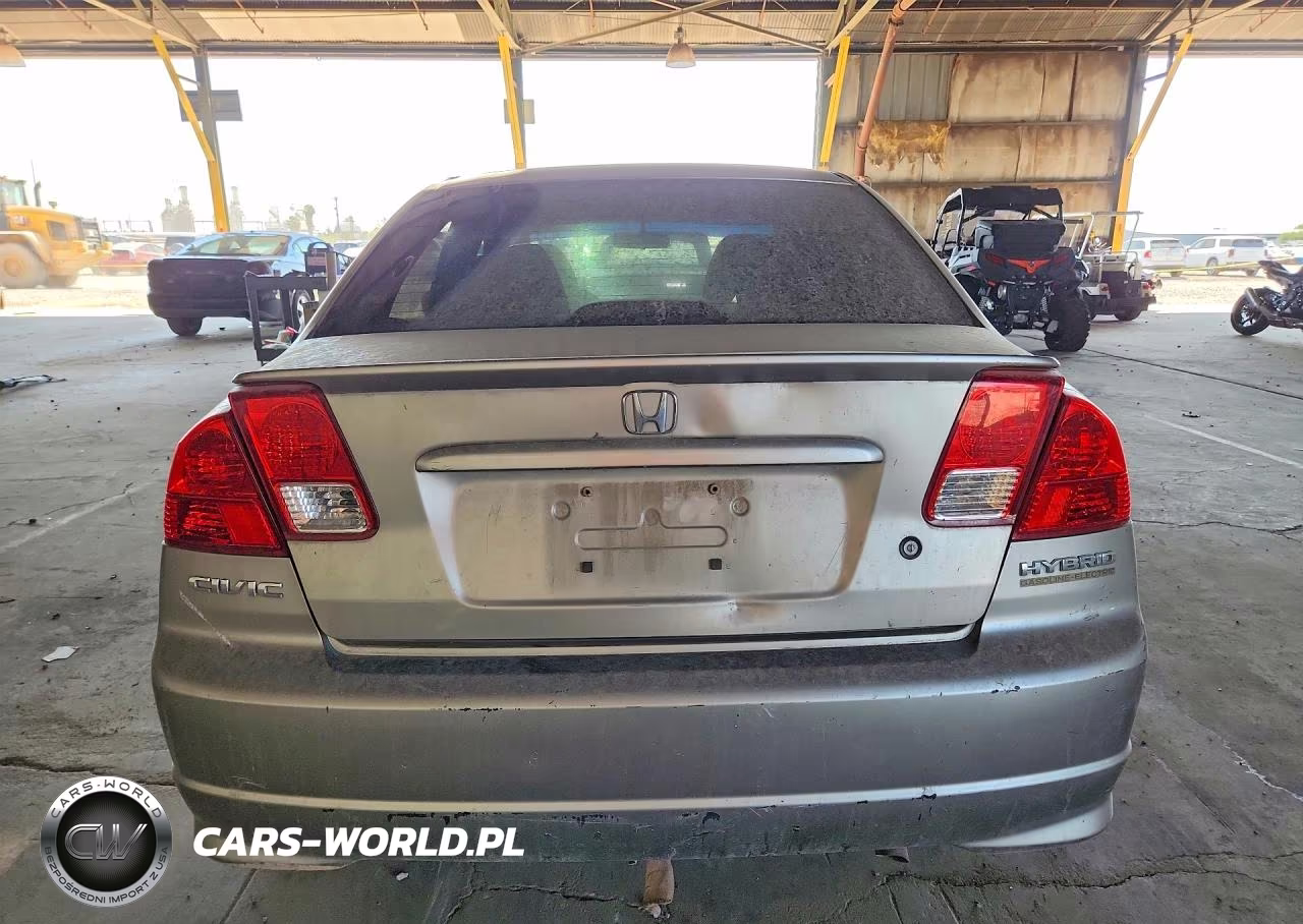 2005 Honda Civic Hybrid VIN:JHMES95685S021738 - 6