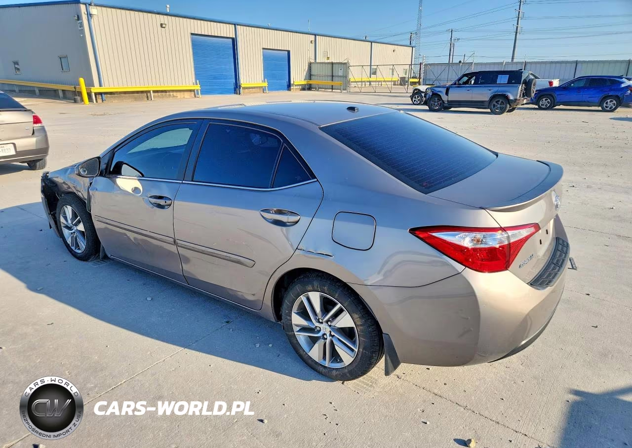 2014 Toyota Corolla Le Eco Plus VIN:5YFBPRHE8EP015643 - 2