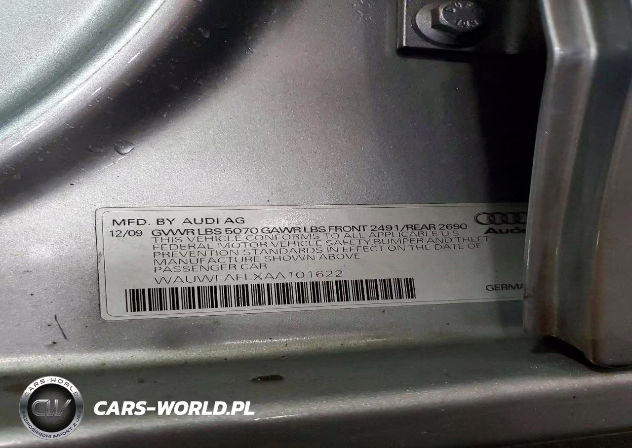 2010 Audi A4 Premium Plus VIN:WAUWFAFLXAA101622 - 13