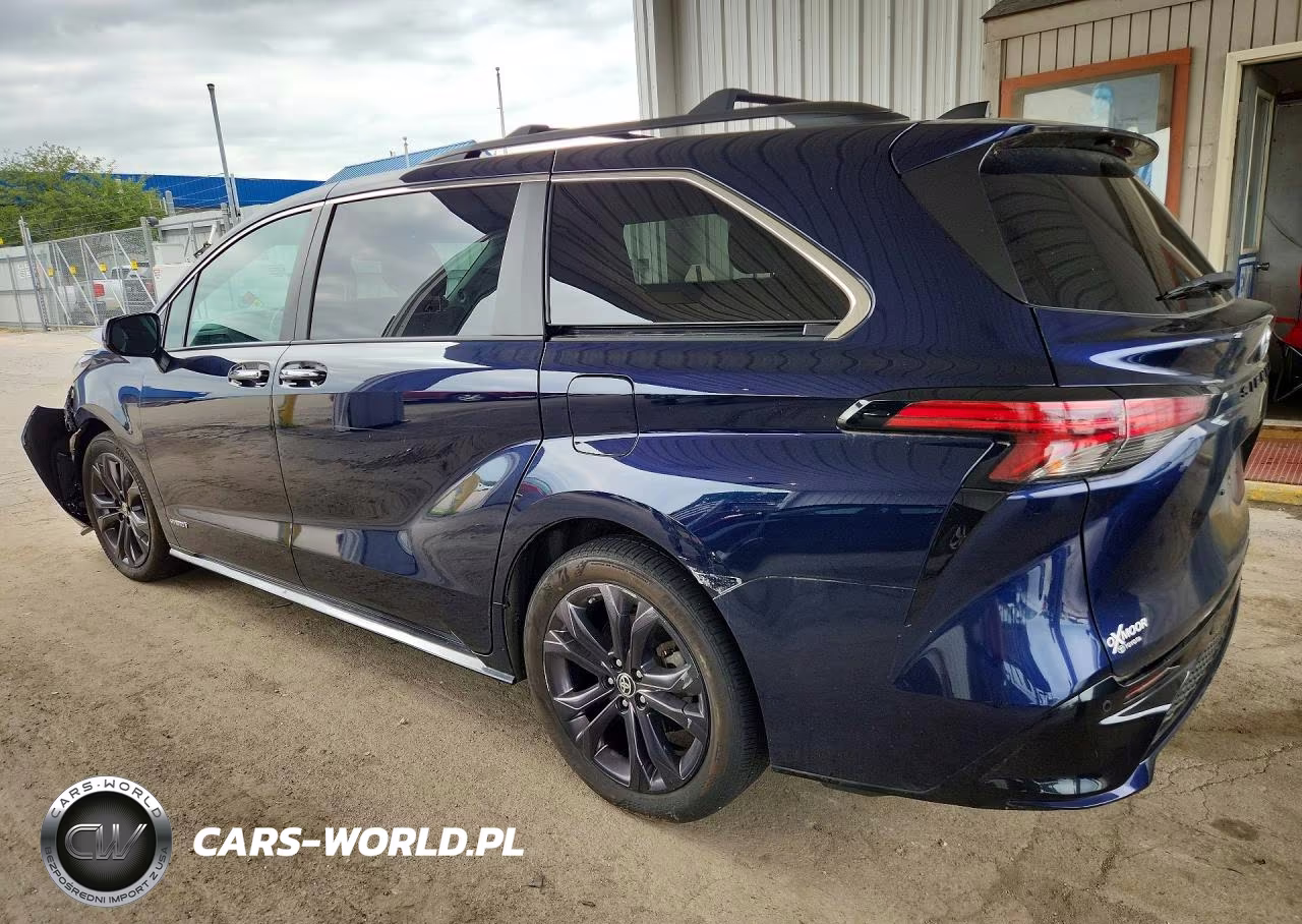 2021 Toyota Sienna Xse VIN:5TDDRKEC5MS029843 - 2