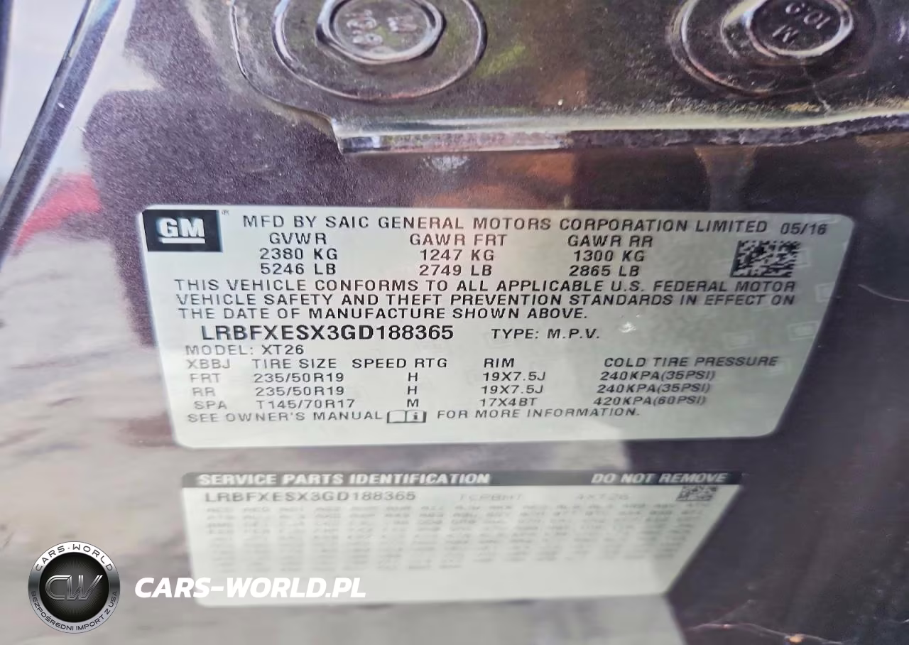 2016 Buick Envision Premium VIN:LRBFXESX3GD188365 - 13