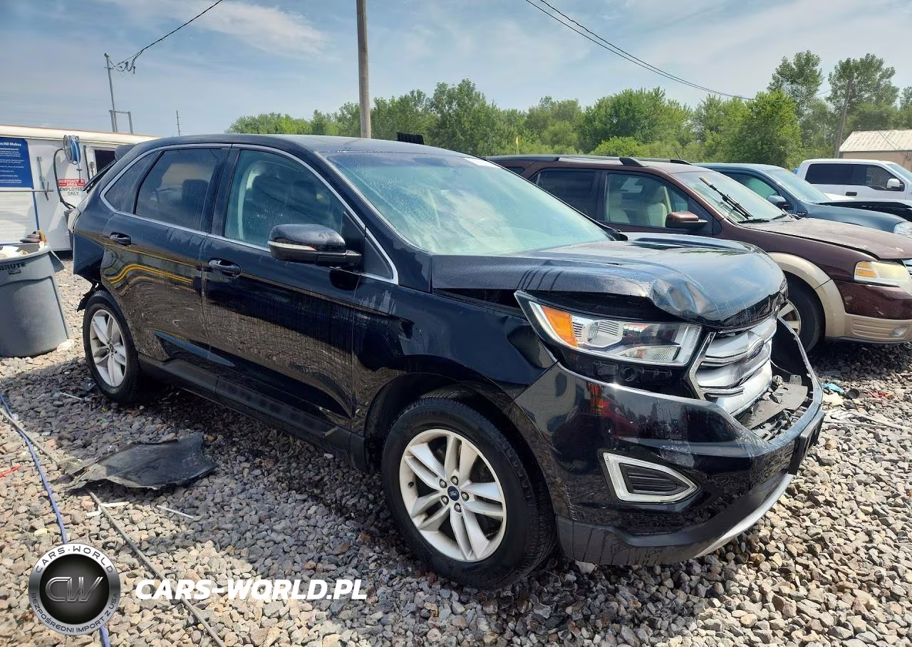 2017 Ford Edge Sel VIN:2FMPK4J82HBB61556 - 4