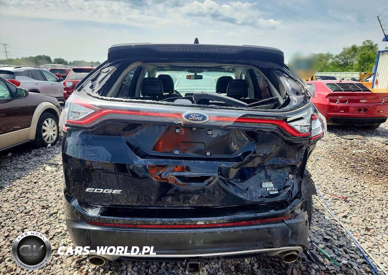 2017 Ford Edge Sel VIN:2FMPK4J82HBB61556 - 6