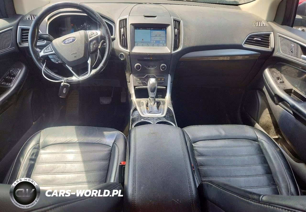 2017 Ford Edge Sel VIN:2FMPK4J82HBB61556 - 8