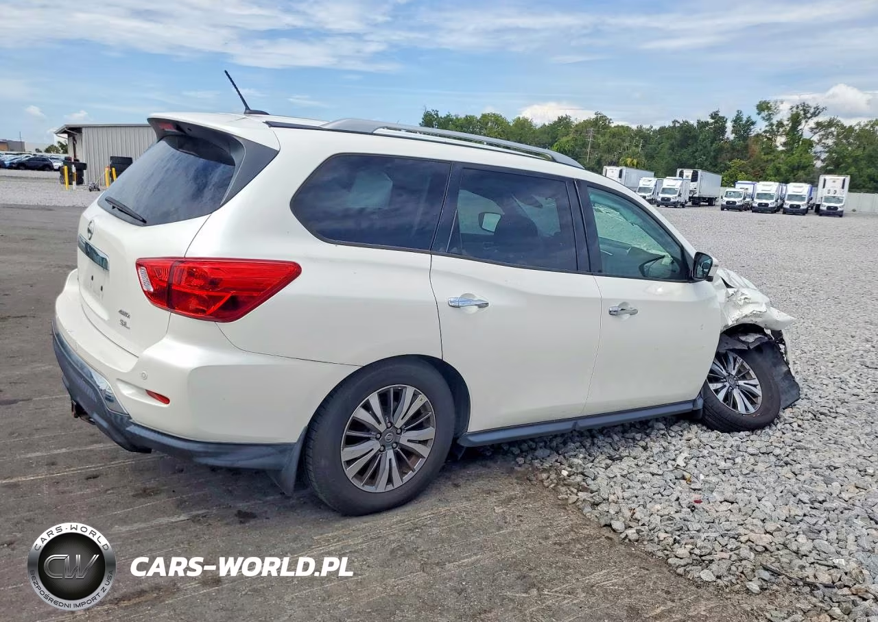 2018 Nissan Pathfinder Sl VIN:5N1DR2MM1JC619802 - 3