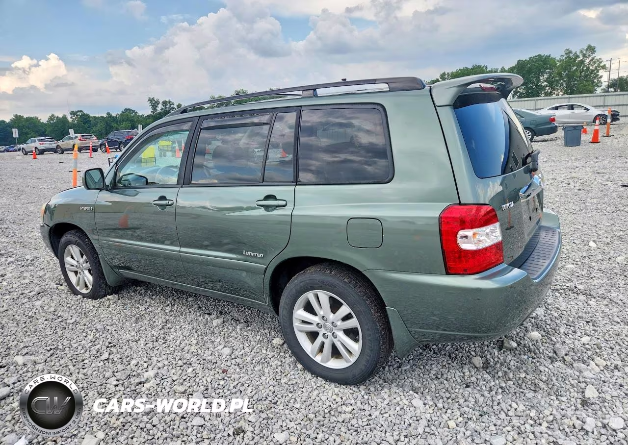 2007 Toyota Highlander Hybrid VIN:JTEDW21A070021293 - 2
