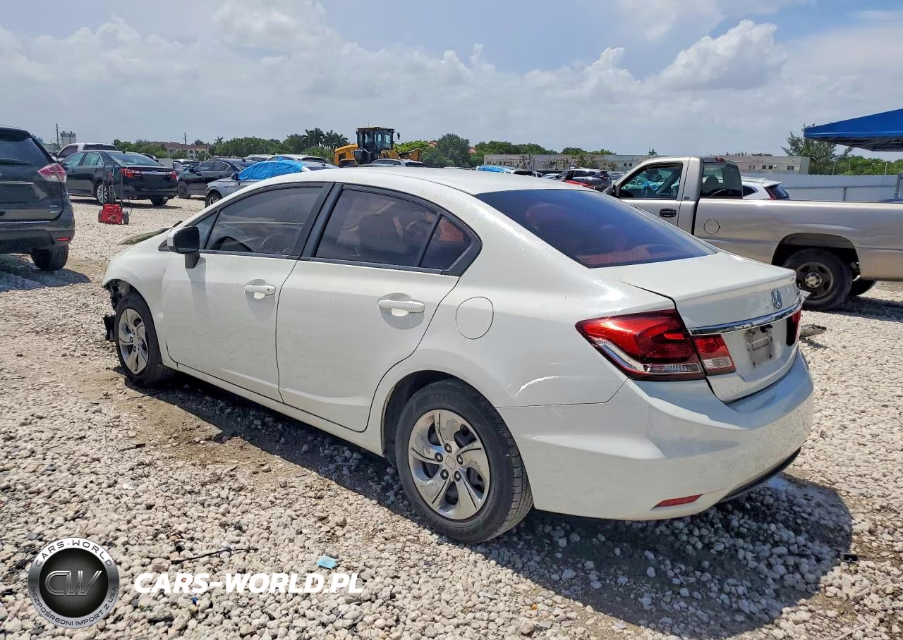 2014 Honda Civic Lx VIN:2HGFB2F57EH525967 - 2