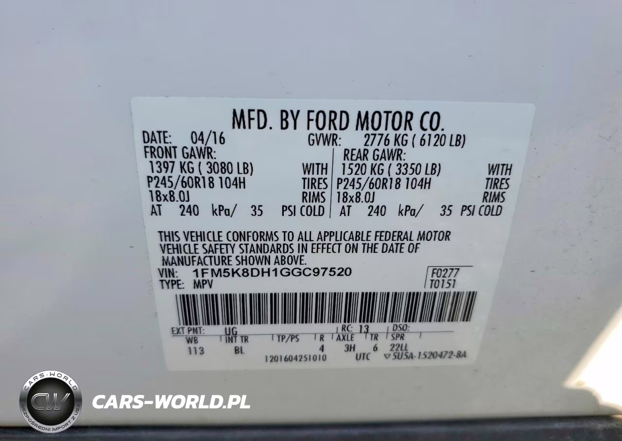 2016 Ford Explorer Xlt VIN:1FM5K8DH1GGC97520 - 13