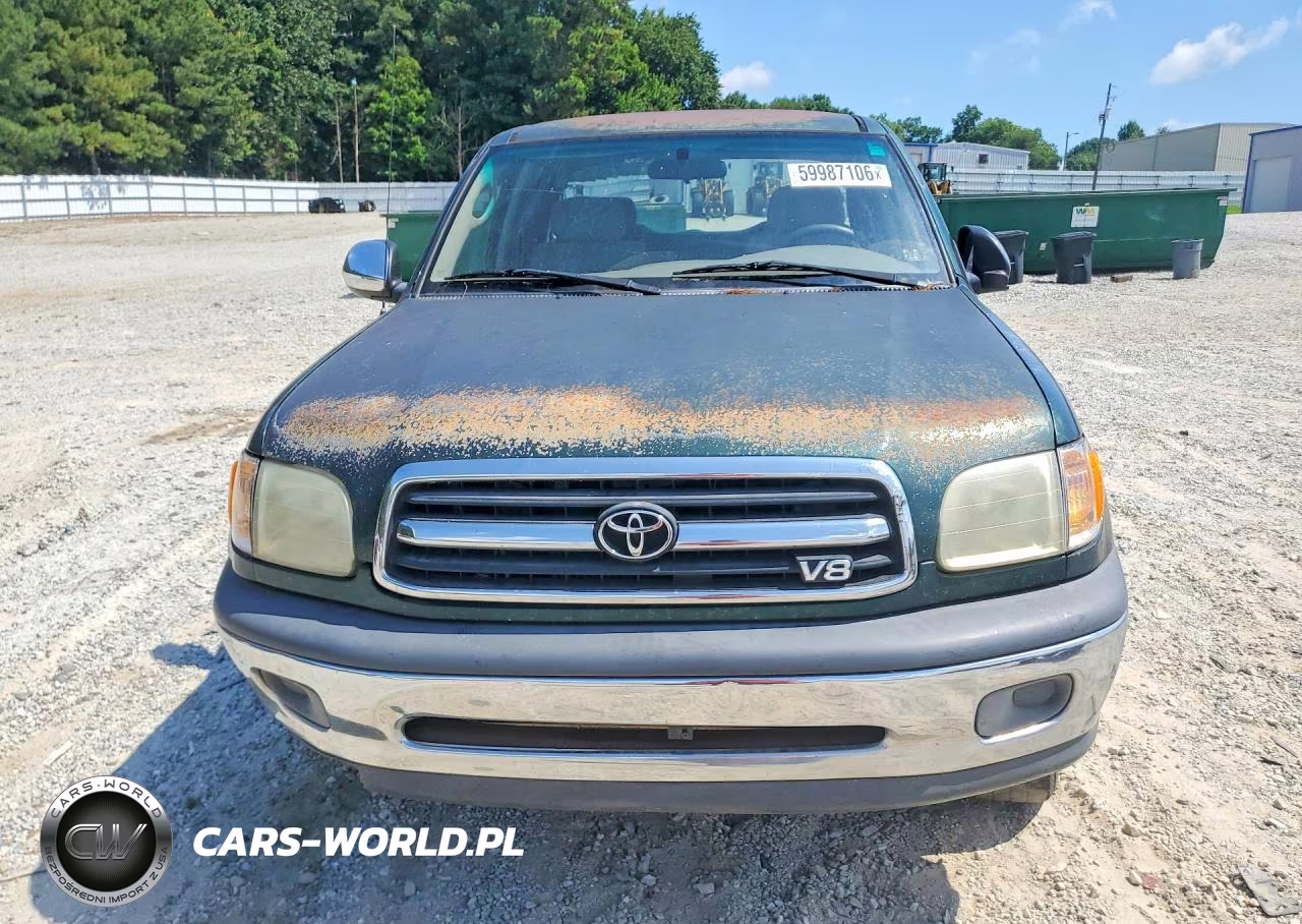 2002 Toyota Tundra Sr5 V8 VIN:5TBBT44132S327401 - 5