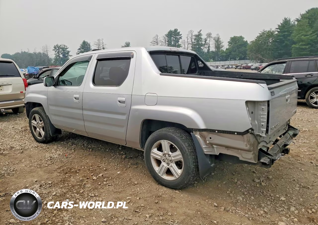 2010 Honda Ridgeline Rtl VIN:5FPYK1F57AB002280 - 2