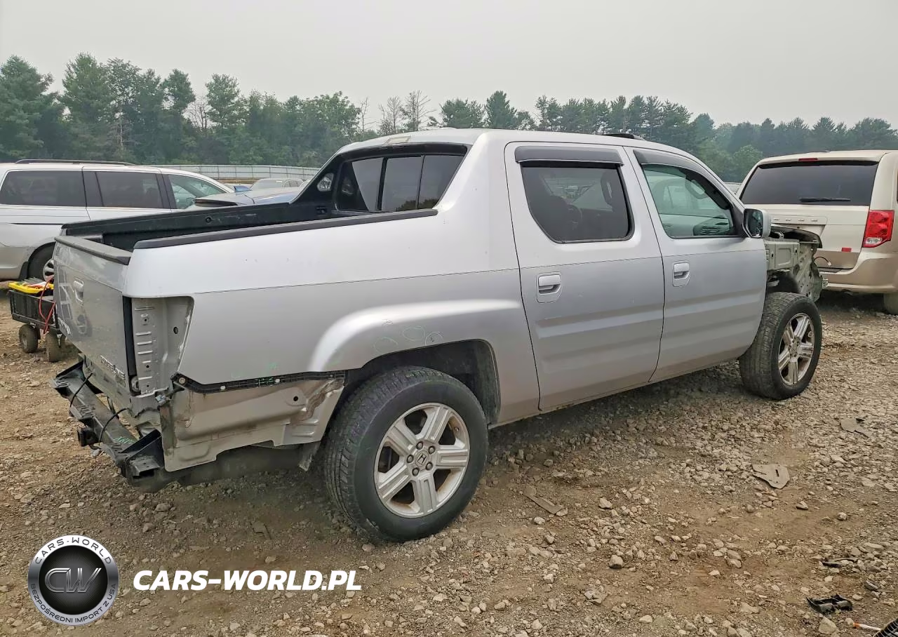 2010 Honda Ridgeline Rtl VIN:5FPYK1F57AB002280 - 3
