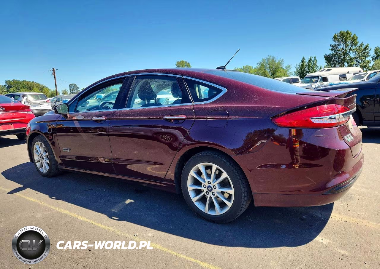 2017 Ford Fusion Titanium Phev VIN:3FA6P0SU2HR110927 - 2